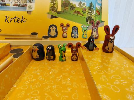 Magnetické divadlo krtko, detoa, 6 figúrok, 