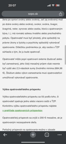 Môžem pracovať a študovať popri opatrovateľskom príspevku?