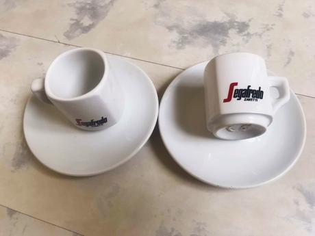 Segafredo - presso porcelánové šálky 2 ks, 