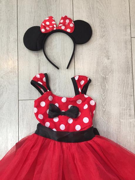 Dievčensky kostym minnie 2-3 roky,