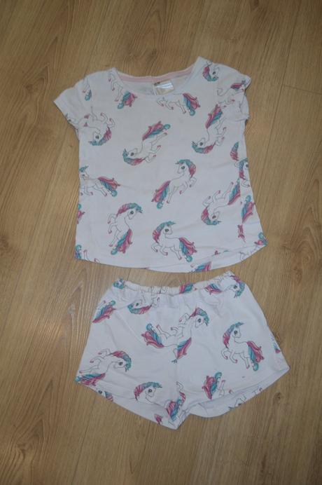 Dvojdielne krátke pyžamo, h&m,110