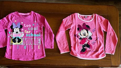 Tričká s minnie mouse dvojbalenie, disney,122