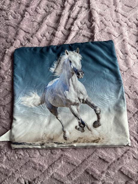 Obliečka na vankúš kôň, šírka (cm): 40,dĺžka (cm): 40