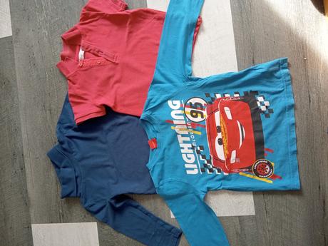 10x tričko 98-104, 86–98