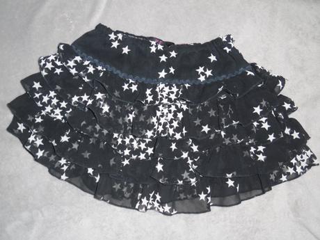 Tylová hviezdičková suknička, 152