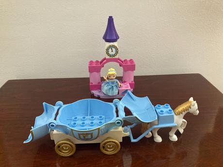 Lego - duplo popoluška s kočom, 