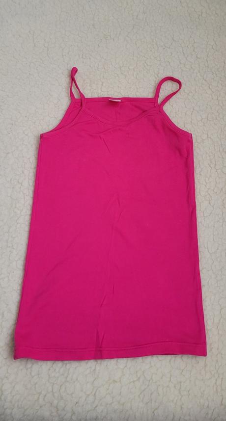 Ružové bavlnené tričko, 158