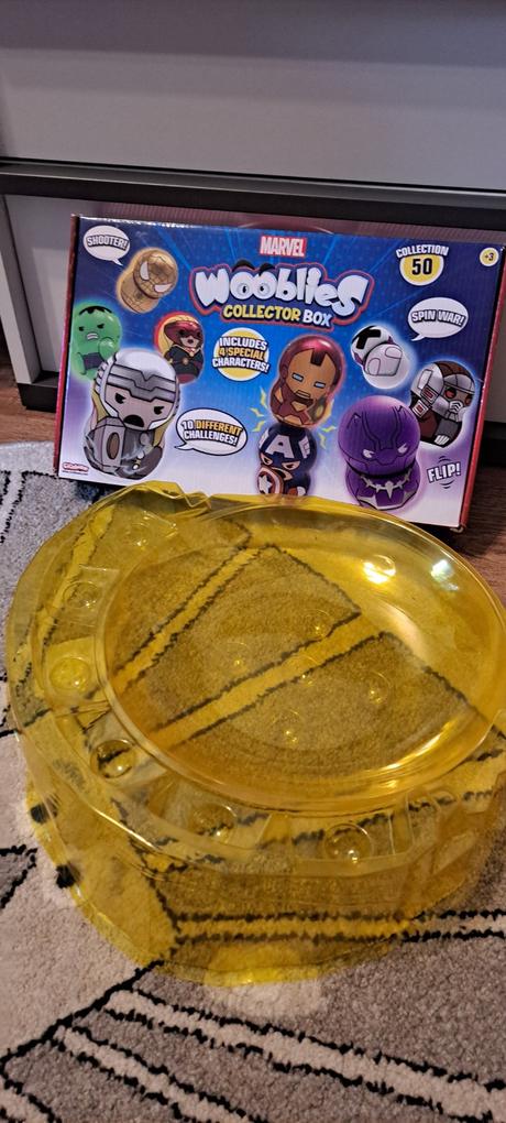 Wooblies zberatelsky box+ arena, 3 postavicky zada, 