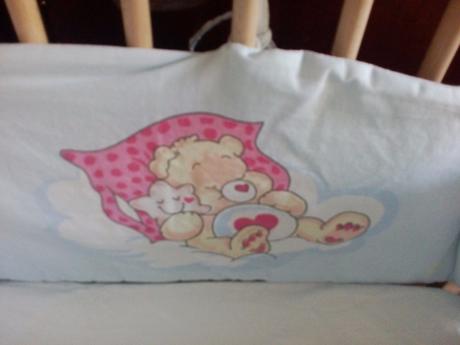 Hniezdo do postieľky macko, šírka (cm): 30,dĺžka (cm): 180