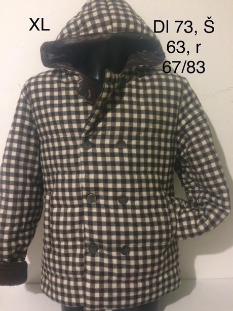 Bunda pánska na zimu xl, xl