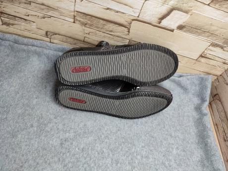 Rieker 38 - dámske šedé topánky, rieker,38