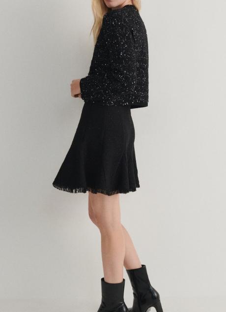 Trblietavý kabátik reserved, reserved,s