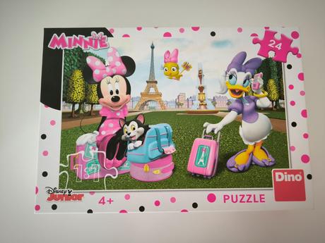 Puzzle minnie v paríži,