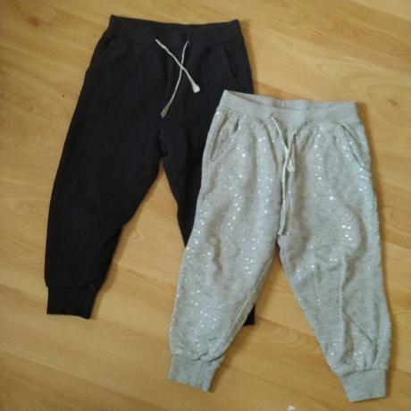 Tepláky 2 ks, lupilu,98