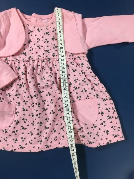 Krásne šatočky so všitým svetríkom veľ.56, 56