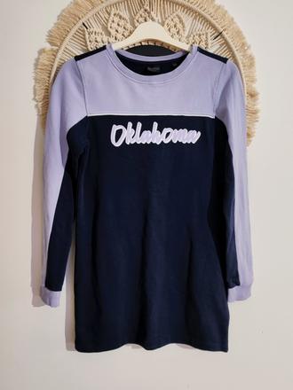 Predĺžená mikina oklahoma, 158