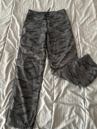 Nohavice maskacove/zateplene, reserved,164