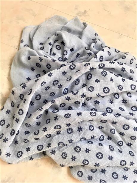 Ľahúčka indická šatka, 4xl