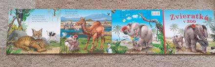 Leporelo zvieratká v zoo,