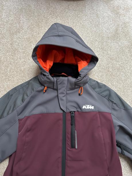 Bunda na motorku s chráničmi ktm veľ.s, s