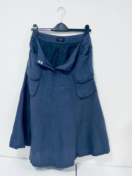 Ľanová sukňa a-strihu principles petite, 38