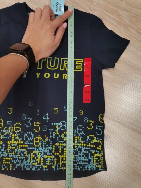 Chlapčenské tričko s číslami, pepco,104