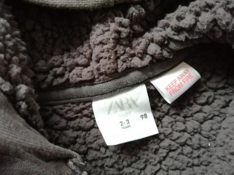 Zateplene teplakova bunda, zara,92