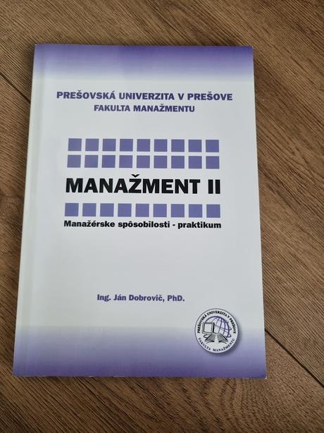 Manažment ii, 