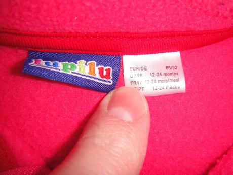 Mikina flisová s motívom hríbiky, lupilu,86