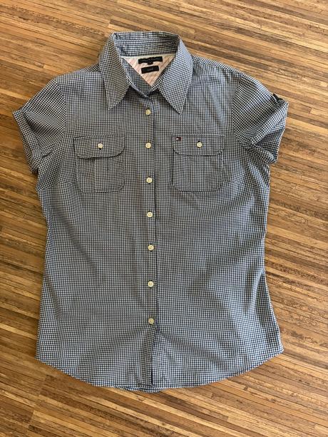 Tommy hilfiger original blúzka 1x oblečená, tommy hilfiger,s