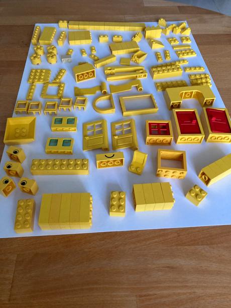 Lego žlté veľké, 