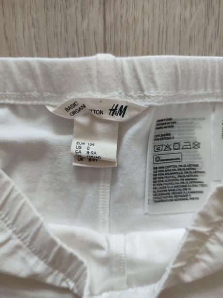 3/4 legíny, h&m,134