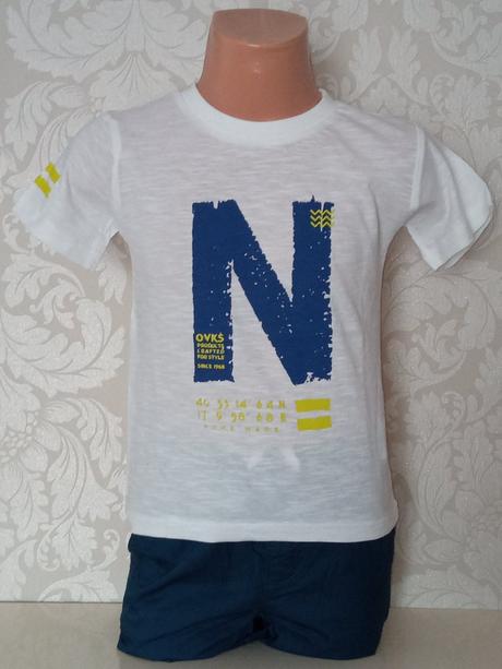 Chlapčenské tričko krátky rukáv overkids (92), 92