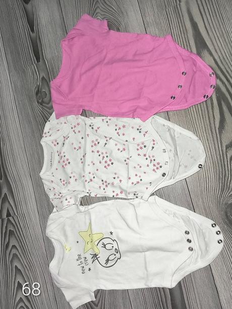 Balík oblečenia pre dievčatko veľkosť 68, 68–80