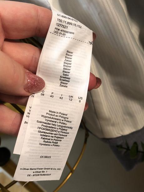 S. oliver dámske sako, s.oliver,38