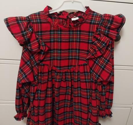 Vianočné šaty next 122, cena s poštovným, next,122