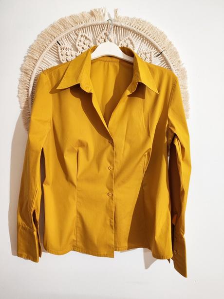 Horčicová blúzka s.oliver, s.oliver,xl