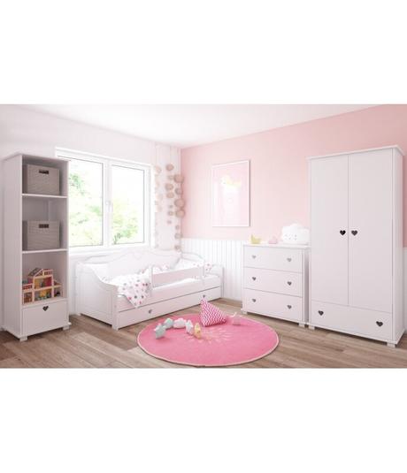 Zostava nábytku srdce, rôzne farby,