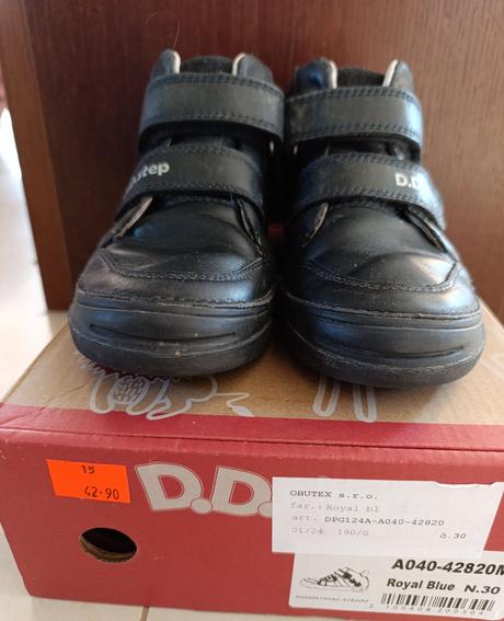 Ddstep celoročne kožené ,velkosť 30, d.d.step,30