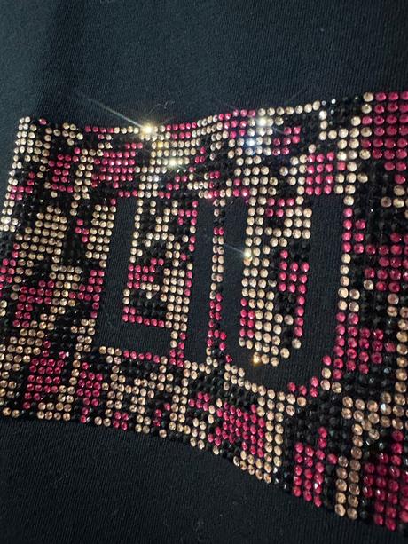 Liu jo milano tričko s kamienkami l, liu jo,l