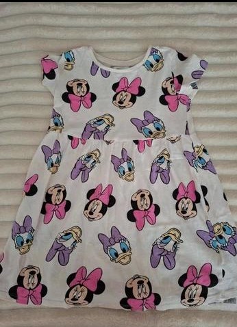 Letné šaty 122, 6-7 rokov, h&m,122