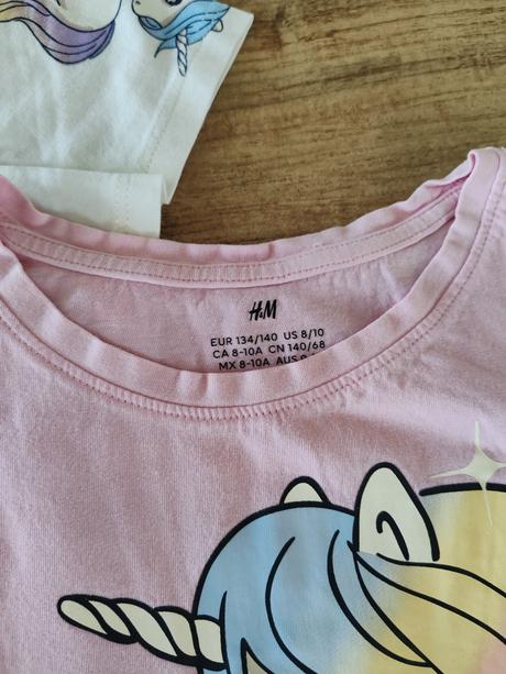 Tričká 3ks h&m, h&m,140