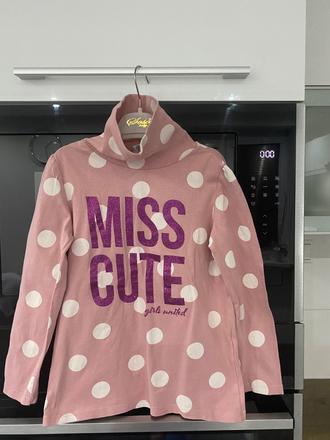 Dievčenské rolakové tričko velk.128, dopodopo,128