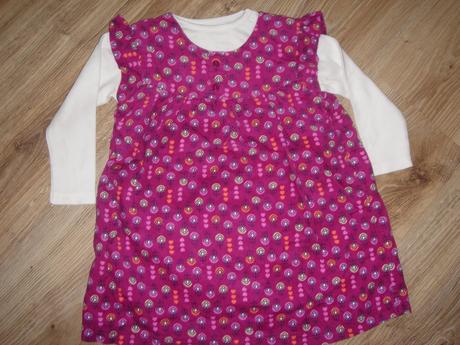 Menčestrové šaty + body f&f, f&f,86