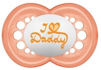 Mam silikónový cumlík love ortodontický 1ks, 6m+, lovi