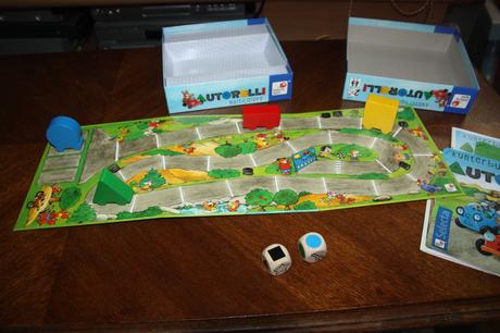 Hra farebné preteky - od 2,5 roka, 