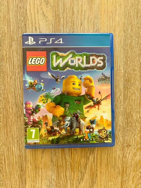 Hra na ps4 lego worlds, 