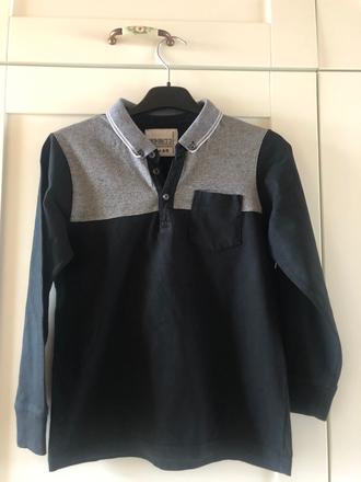 Tričko s golierom 8/9, 146