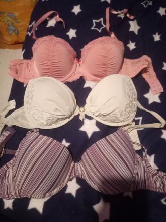 Podprsenky 3ks 80b, m