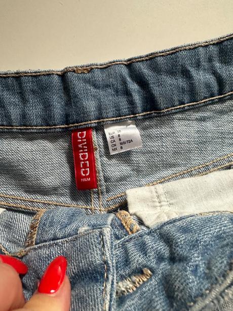 H&m riflove šortky m, h&m,m
